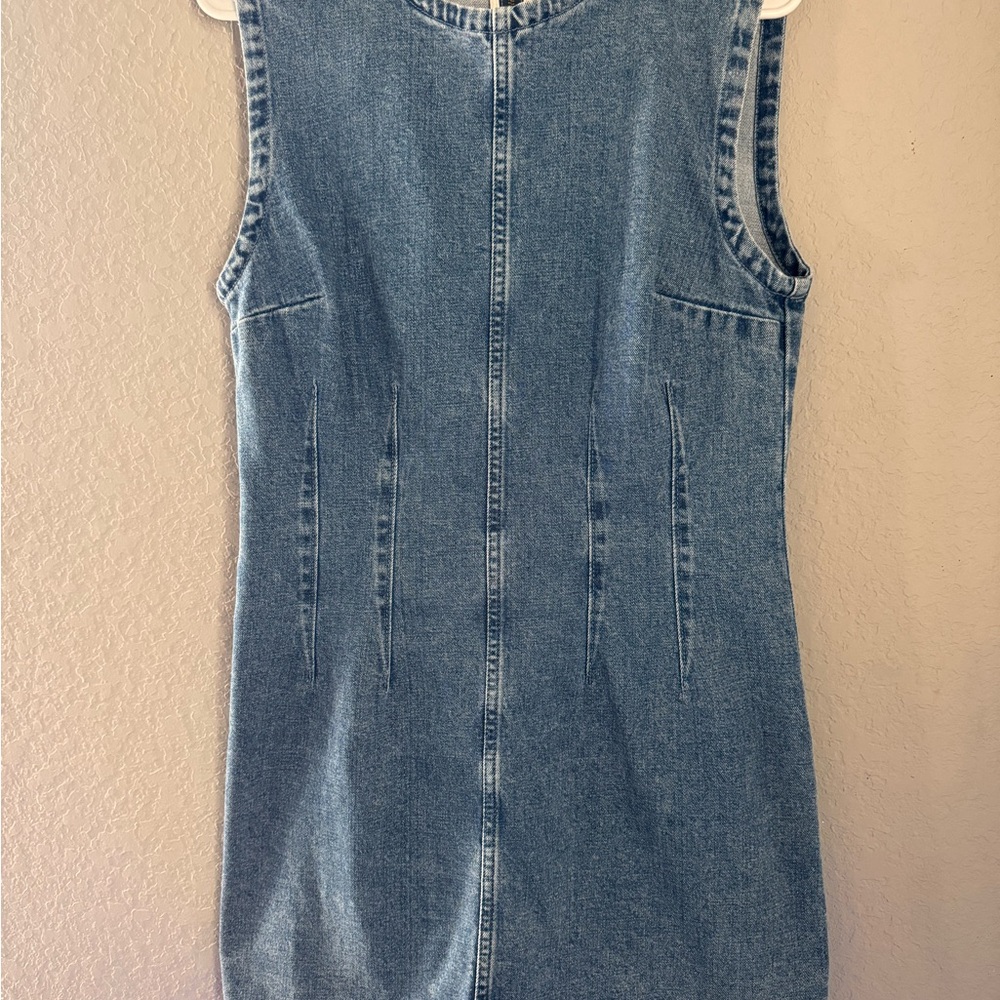 Denim Sleeveless Dress